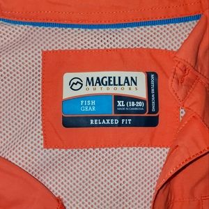 EUC Boys Magellan fishing shirt, XL 18-20